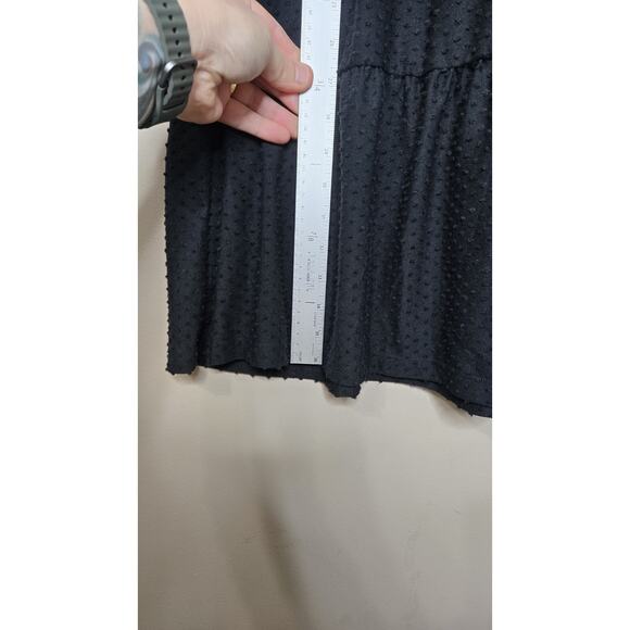 Lilly Pulitzer Womens Onyx Arlette Long Sleeve Dress Swiss Dot Design Size Large - Picture 5 of 7